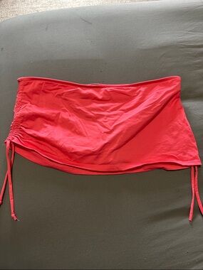 Bisou Bisou Bright pink Drawstring Mini Swim bottoms